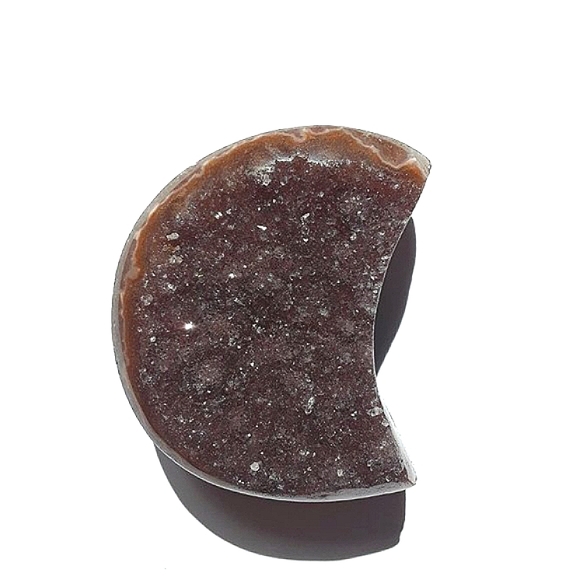 Burgundy Rainbow Amethyst Moon - Picture 6 of 6